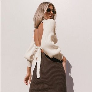 Princess Polly | Bernadette sweater cream